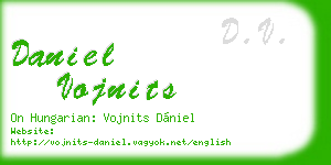 daniel vojnits business card